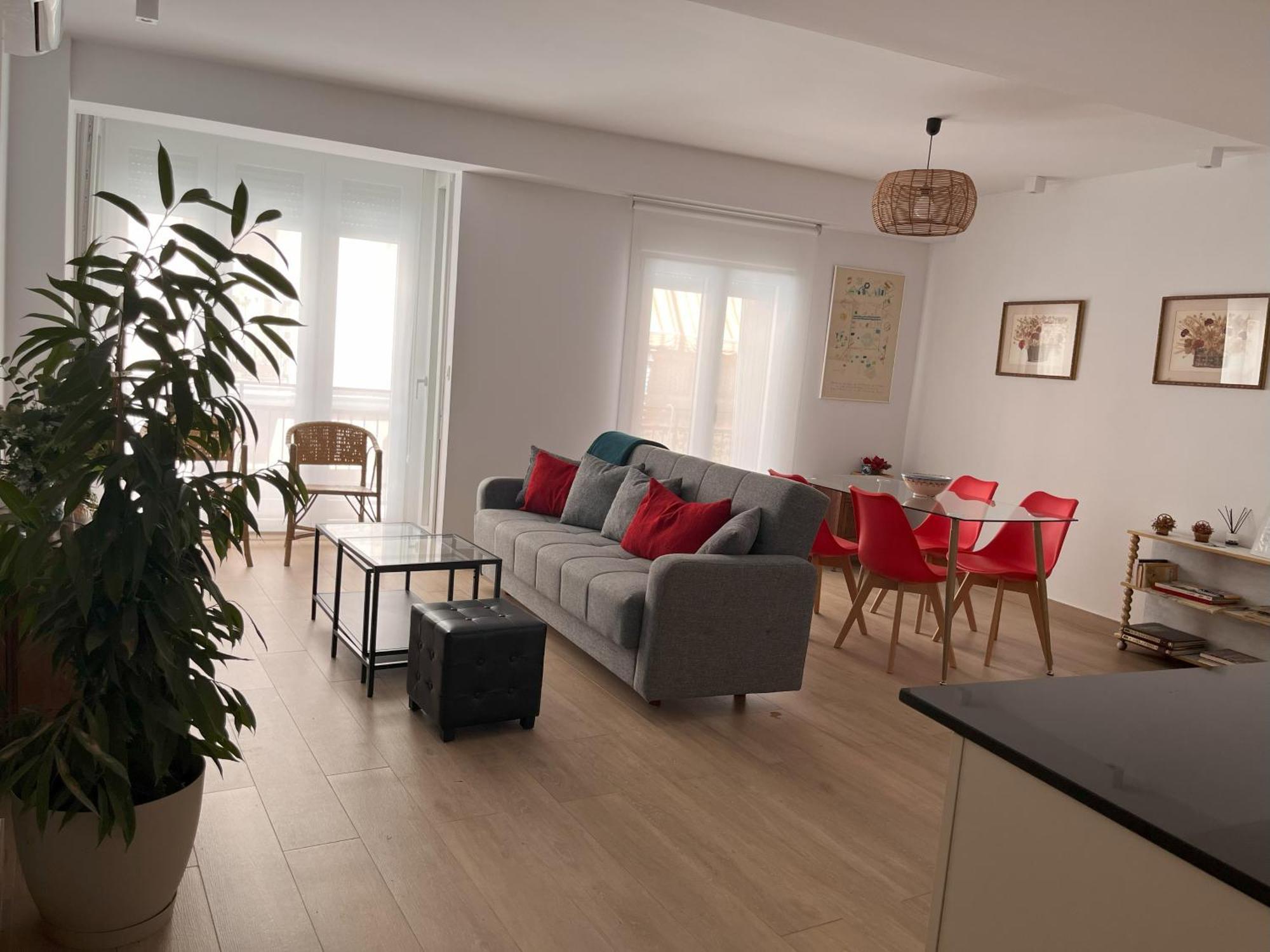 Precioso Apartamento Con Patio Granada Bagian luar foto