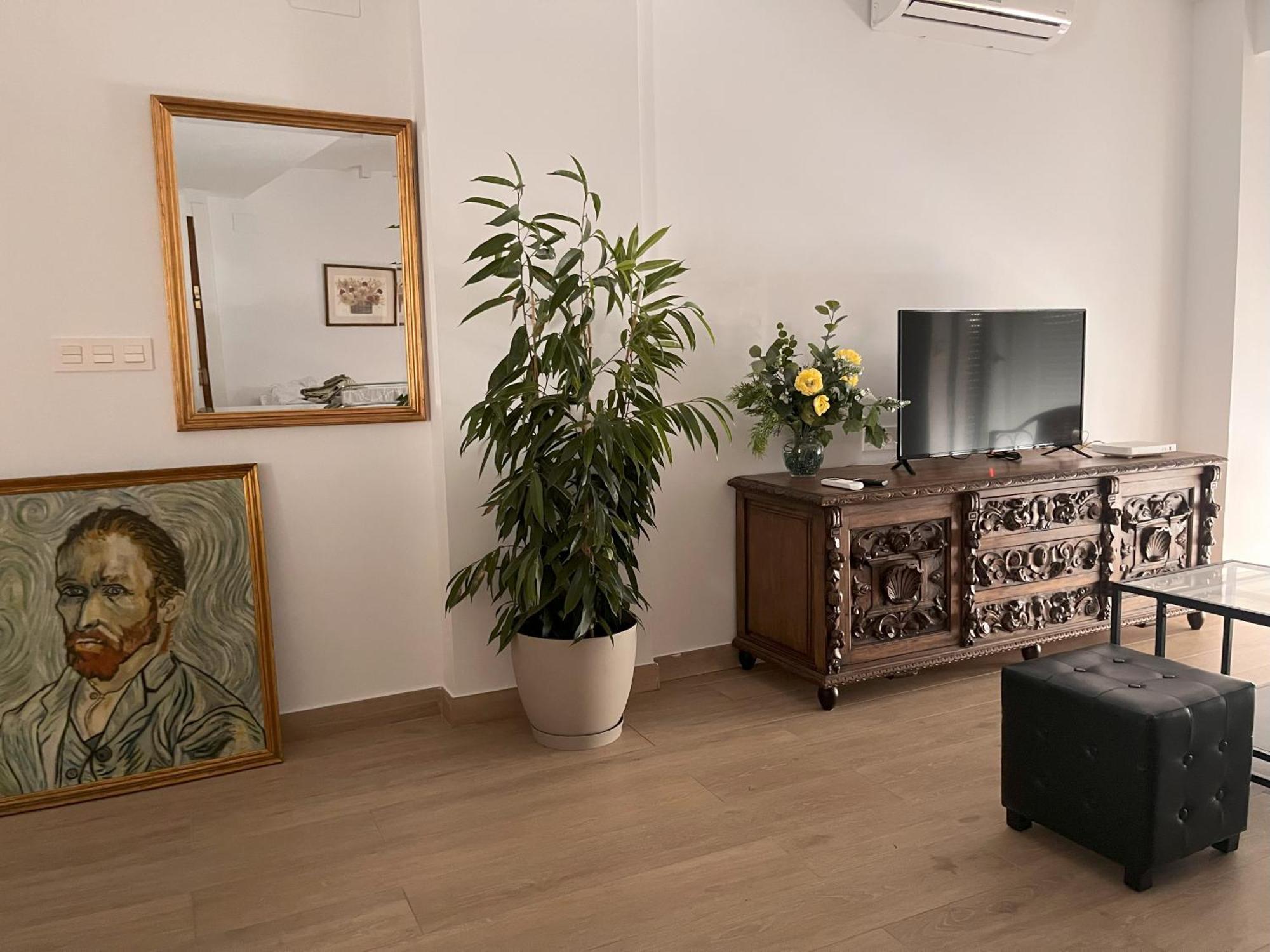 Precioso Apartamento Con Patio Granada Bagian luar foto