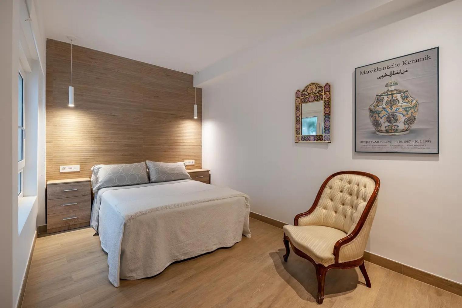 Precioso Apartamento Con Patio Granada Bagian luar foto